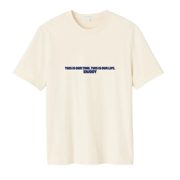 T-shirt crème "picto" 2026